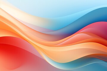 Abstract background with flowing, colorful lines.