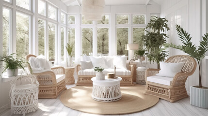 Beautiful A bright and airy sunroom