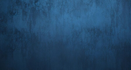 Obraz premium Beautiful abstract grunge decorative navy blue dark stucco wall background, art rough stylized texture web banner with space for text