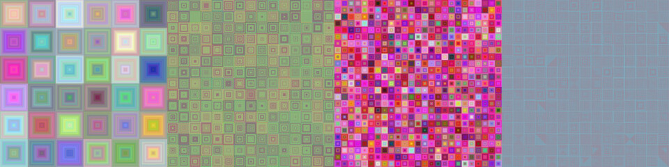 Abstract square background set