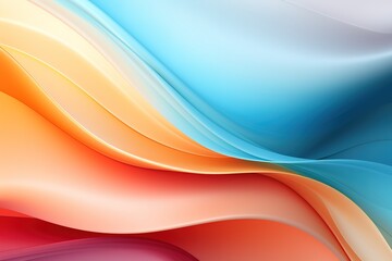 Abstract colorful wavy background with vibrant colors.