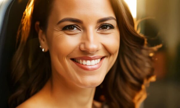 Tanning Salon Experience with Confident Client in Stylish Booth