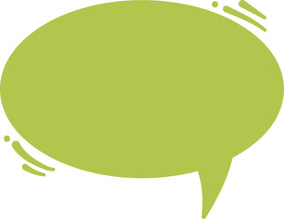 Comic text message box vintage speech bubble