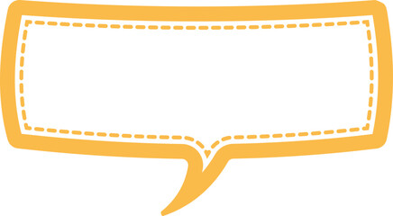 Blank speech balloon pop up hand drawn © Monsters Visual