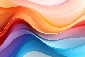 Abstract background with vibrant colors and wavy lines.