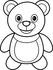 cute teddy bear cartoon