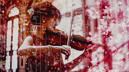 Vibrant images capturing musical energy with dynamic compositions for a unique visual experience