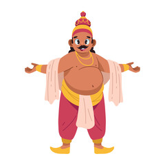 king mahabali south indian character