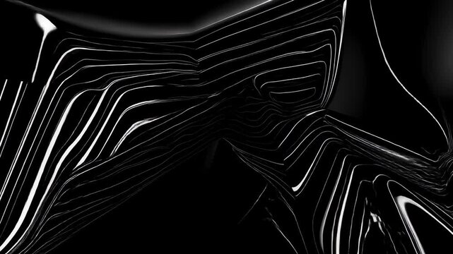 4D motion background computer binary pattern video background creative ai generated dark texture