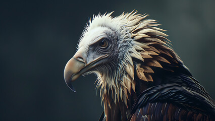 Fototapeta premium Eagle close-up with intense gaze