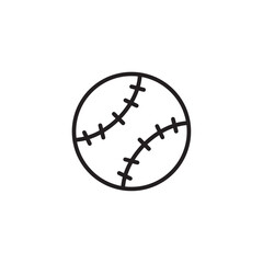 baseball outline icons