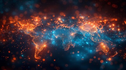 Global network visualization - generative ai