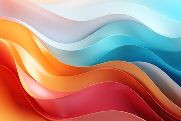Abstract wavy background with colorful, vibrant, flowing lines.