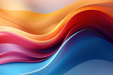 Abstract wavy background with vibrant colors.