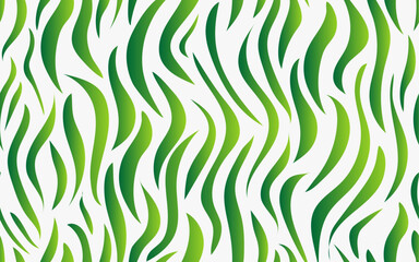 Hand drawn green theme seamless pattern minimalist abstract summer creative trendy decorative vector texture for paper prints fabric textile packaging wrapping wallpaper