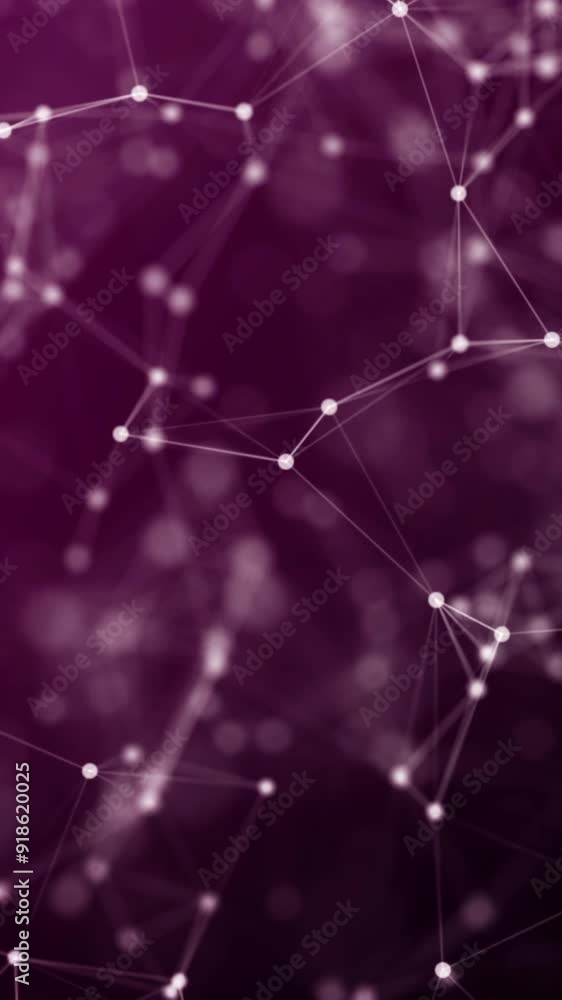 Poster plexus fantasy abstract technology and engineering background. abstract beautiful geometric backgrou