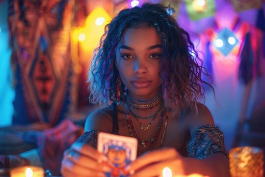 Tarot Reader By Candlelight