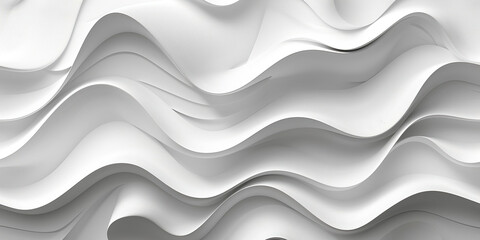 Obraz premium abstract wave white pattern texture background. white wave pattern on a white background
