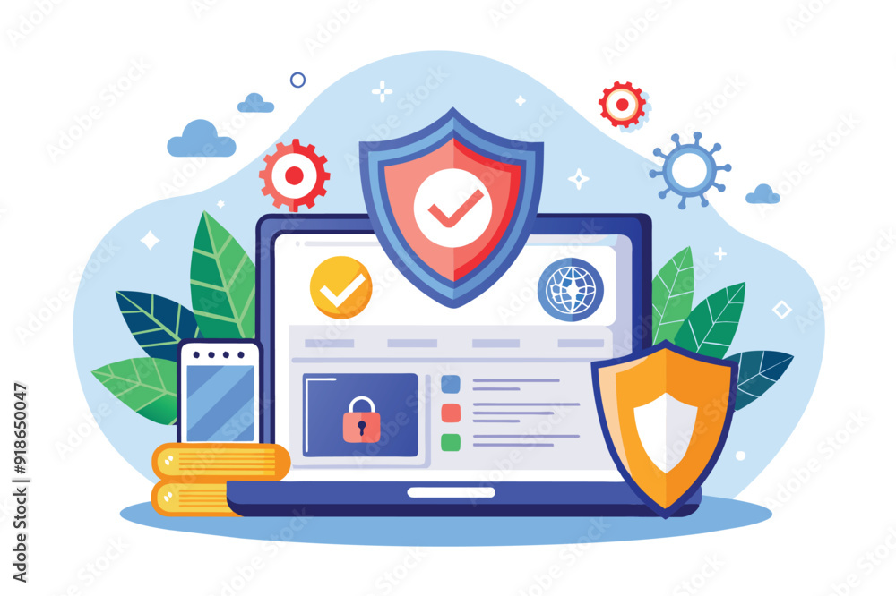 Poster an informative image displaying the leading antivirus software of 2019, emphasizing their effectiven