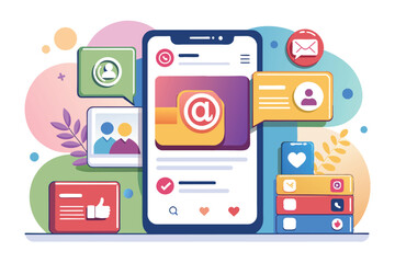 A guide on developing a social media marketing strategy, featuring an Instagram Live video session for interactive learning.