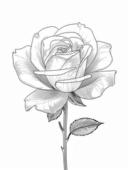 Close-up of brightly colored rose petals in high resolution, soft background, colorings