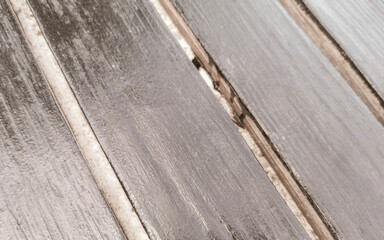 Wooden boards wall or door texture pattern in Mexico.