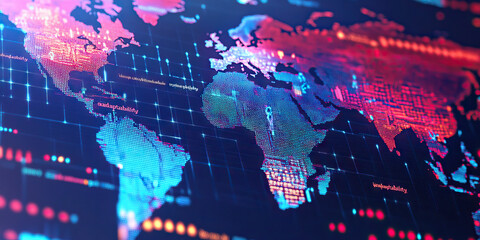 Evolving Markets: A world map with digital screens shows "adaptability" as businesses shift with the times