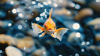 fish isolated on cute background