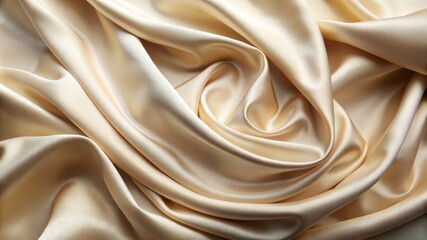 Obraz premium A piece of fabric with a very smooth texture