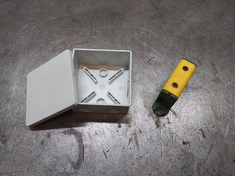 Connecting box, wire connector, electrician, for electricity, electric cable, box.