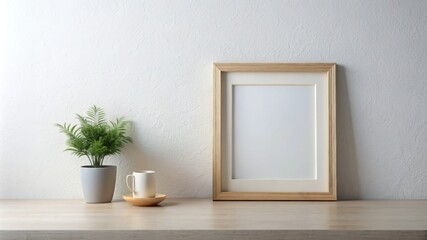 The vase and cup are the only objects in the image