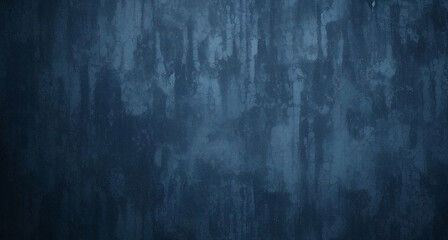 Obraz premium Abstract grunge dark navy background, textured. Blank blue texture surface background, dark corners, abstract architecture material.Beautiful abstract grungy blue stucco wall background