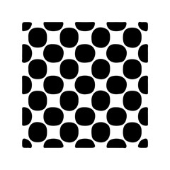 Dots circles clip art design on plain white transparent isolated background for card, shirt, hoodie, sweatshirt, apparel, tag, mug, icon, poster or badge