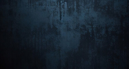 Obraz premium grunge blue background texture with grainy smoke effect, Splash acrylic colorful blue grunge texture background, abstract blue watercolor painting textured on black grunge paper