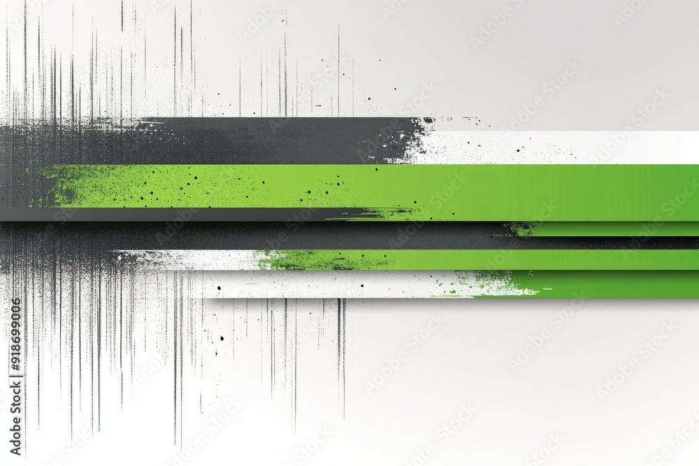 Aufkleber a green and white striped background with a black and white line in the middle. the background is a 