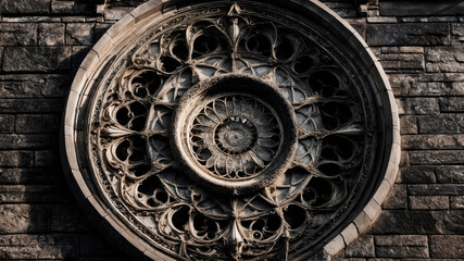 Obraz premium The Ethereal Geometry of Gothic Splendor