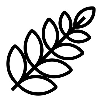 recommend clip art: wheat Line Icon