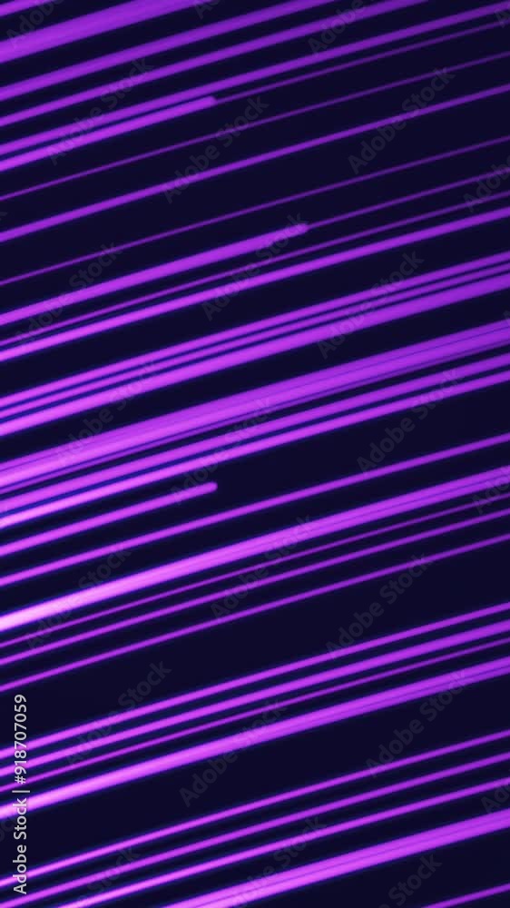 Poster beautiful light photons running fast color. looped animation of glowing lines. beautiful neon line s