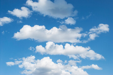 Obraz premium blue sky with clouds
