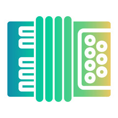 accordion Gradient icon