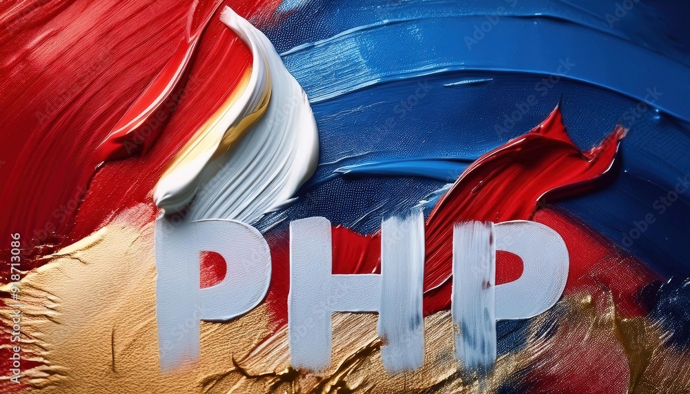 Poster PHP Programming Language Creative Artwork Design