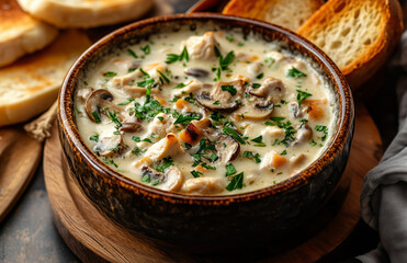 Yummy Mushroom poridge