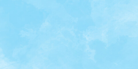 Abstract watercolor texture and grungy old rough paper vintage style color-stained illustration, light blue watercolor paint background grunge aquarelle textured canvas for vintage design.