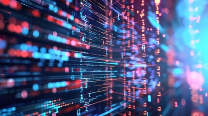 Abstract Digital Data Stream