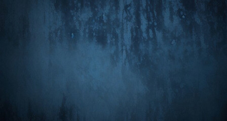 Dark Blue background with grunge backdrop texture, watercolor painted mottled blue background, colorful bright ink and watercolor textures on black paper background.