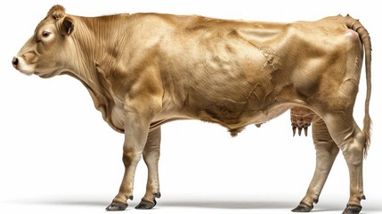 Brown Cow Standing Profile