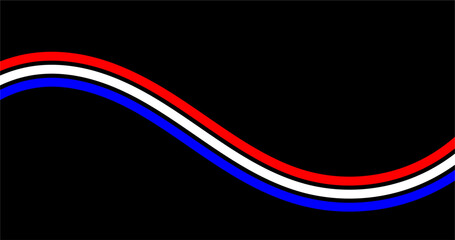 elegant background with red white blue lines