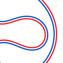 elegant background with red white blue lines