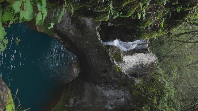 Krcnik natural monument -Kožbana, Krčnik- waterfalls near Nova Gorica -Gorizia - capital of culture 2025, trekking walk in the open area, relaxing nature, experiences. Crystal clean water. 