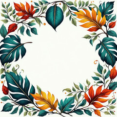 laurel wreath with ribbon generative IA	